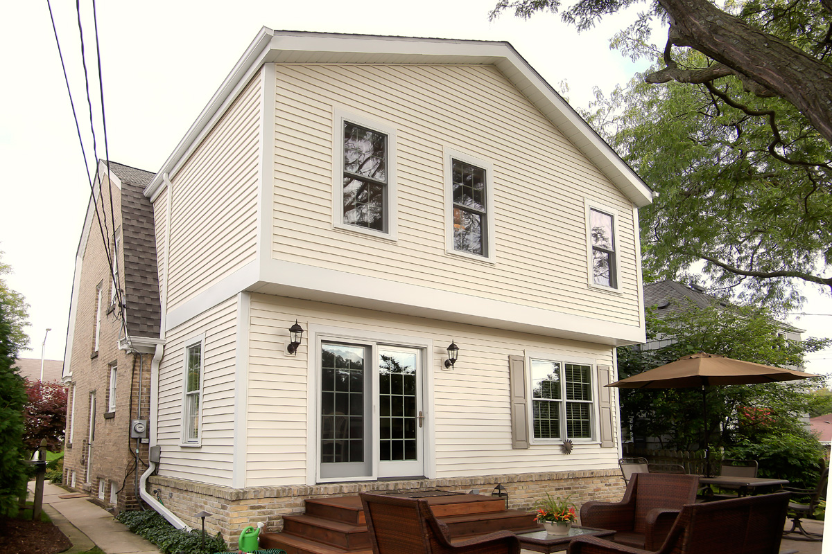 Second-level addition with master suite