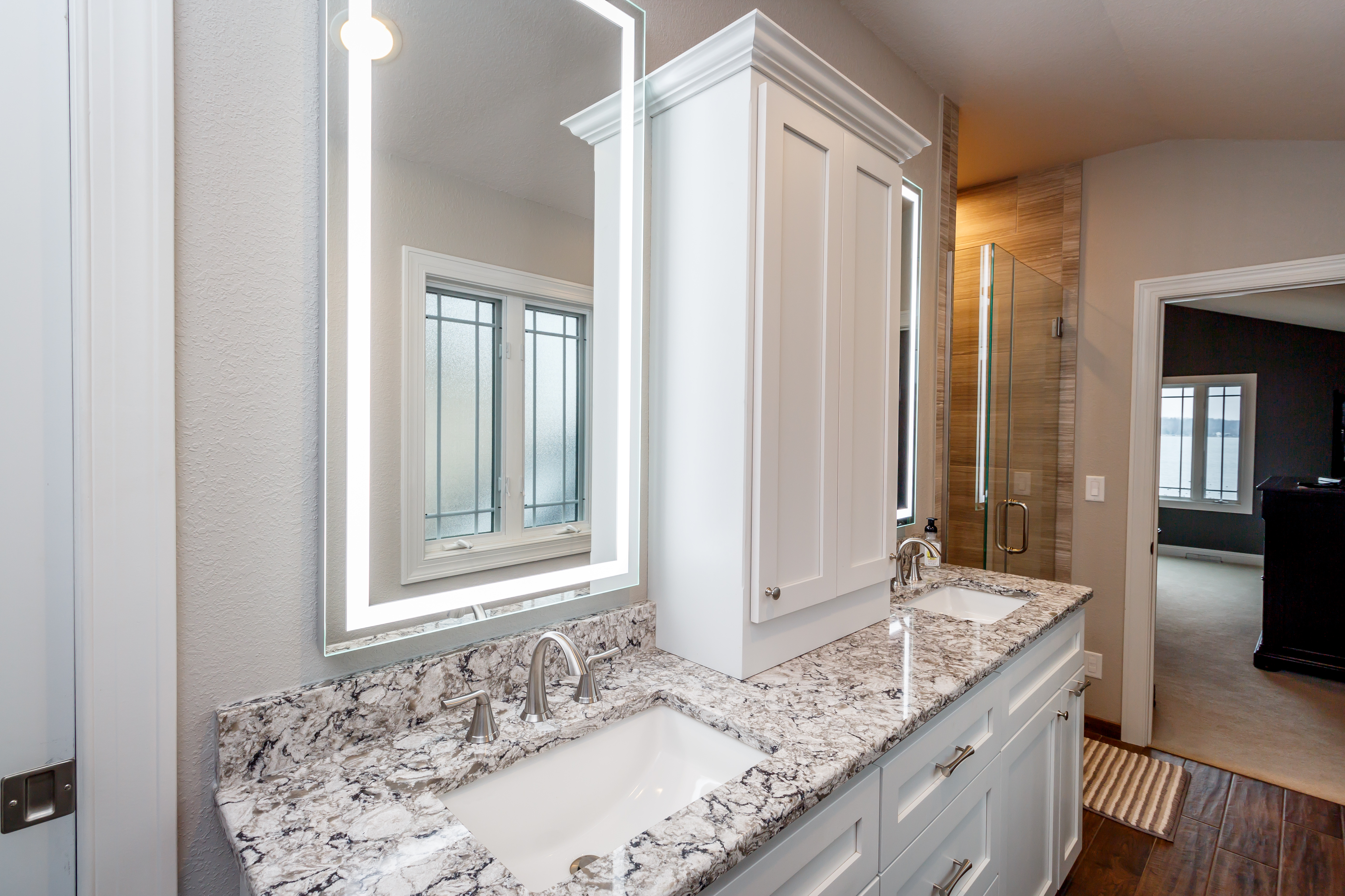 Master Bathroom & Closet, Bedroom Nook